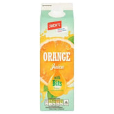 Jack's Orange Juice with Bits from Concentrate 1 Litre (Case of 6)  Adomoo
